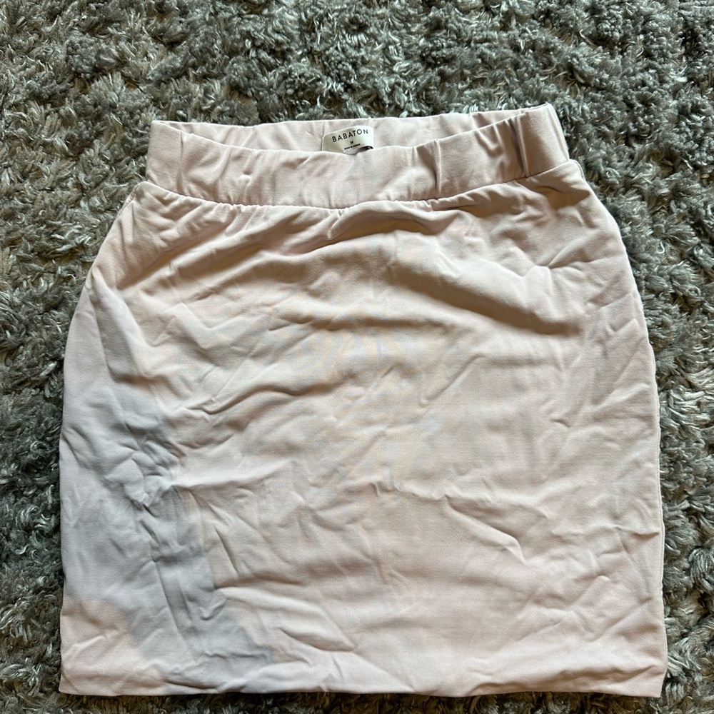 Ariztia Baboton Cream Skirt